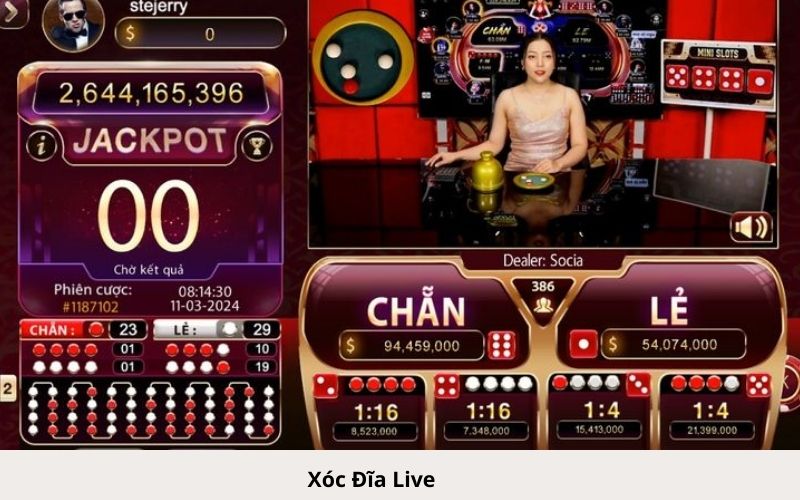 Xóc Đĩa Live